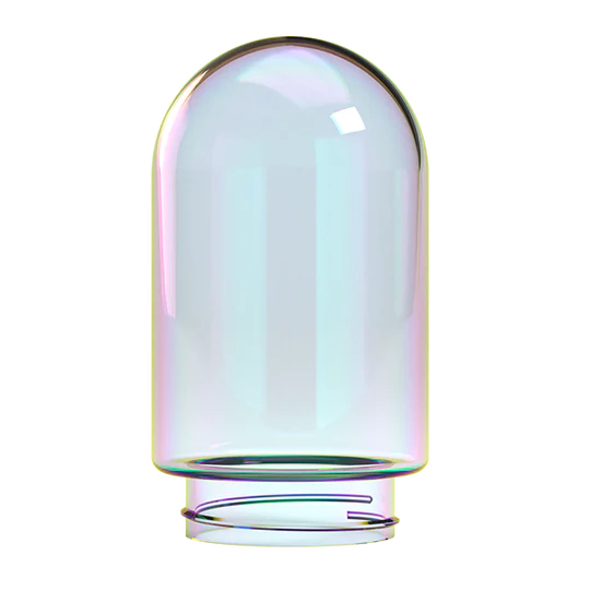 STUNDENGLASS COLORED GLASS SINGLE COLORED GLOBE (LARGE)