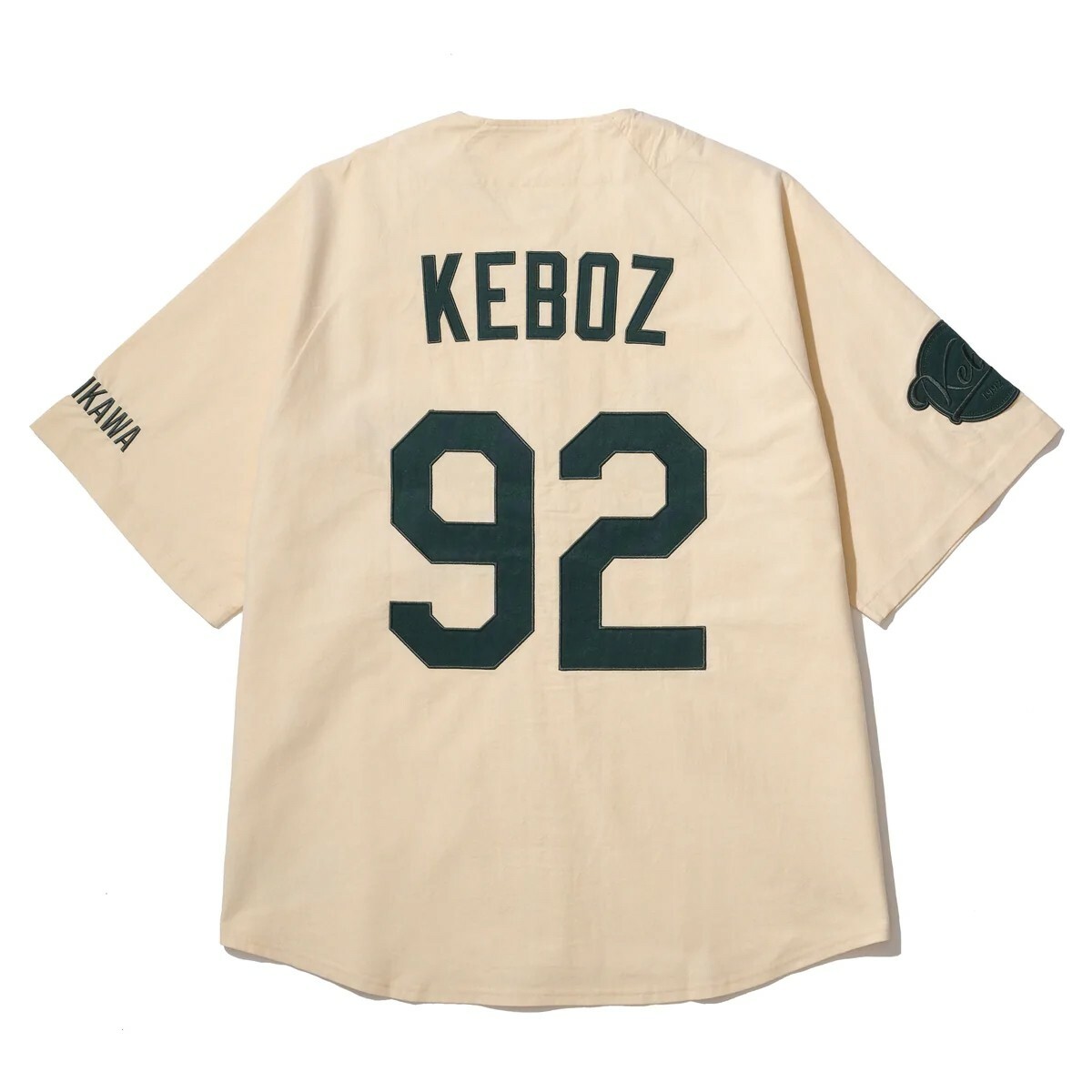 レオパードフラワーブラック keboz whoopi ベースボールシャツ パンツ