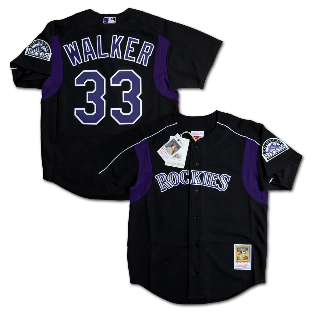 Mitchell & Ness 科羅拉多洛磯隊 Larry Walker 2003 打擊練習衫 球衣