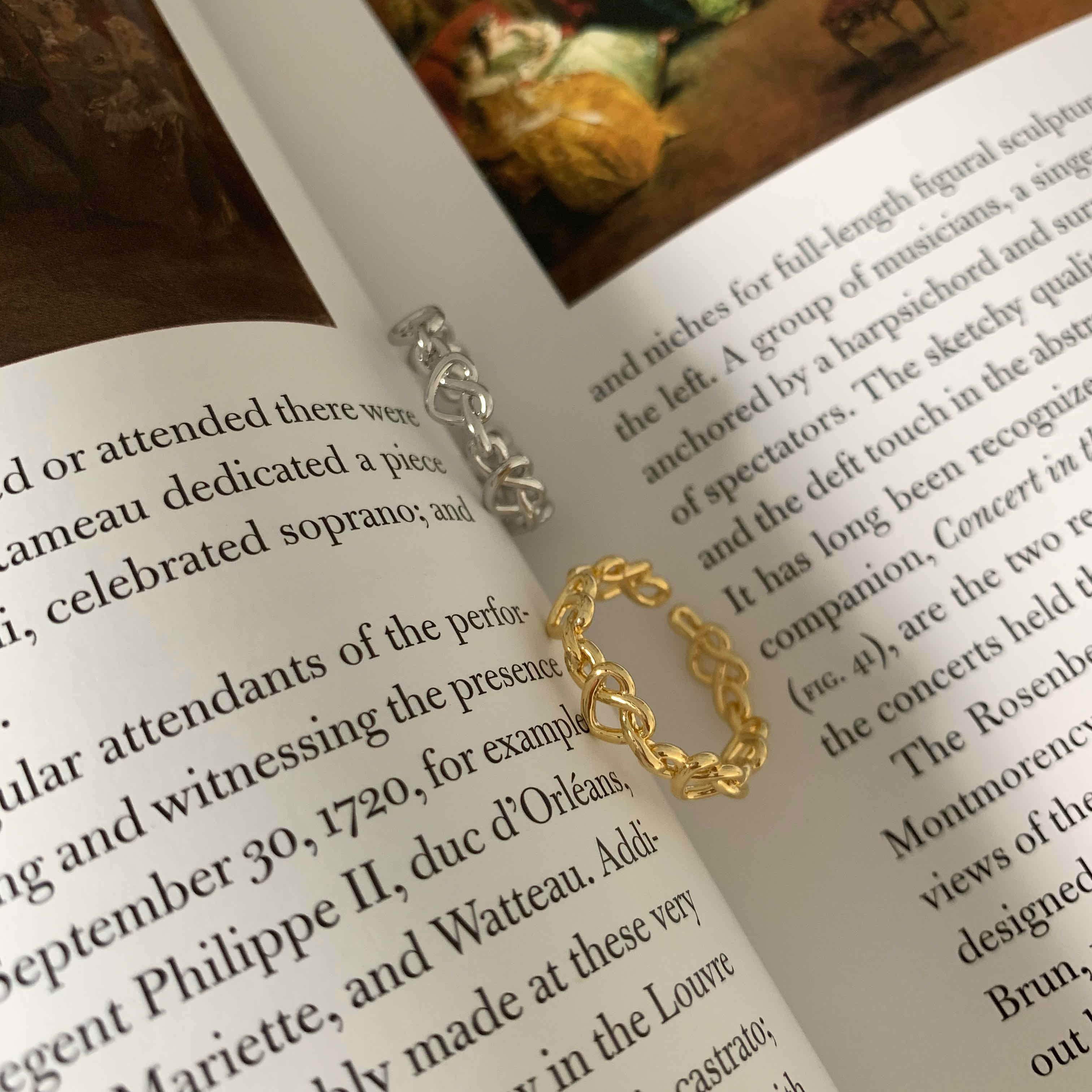 🇰🇷99顆愛心 戒指｜2 color