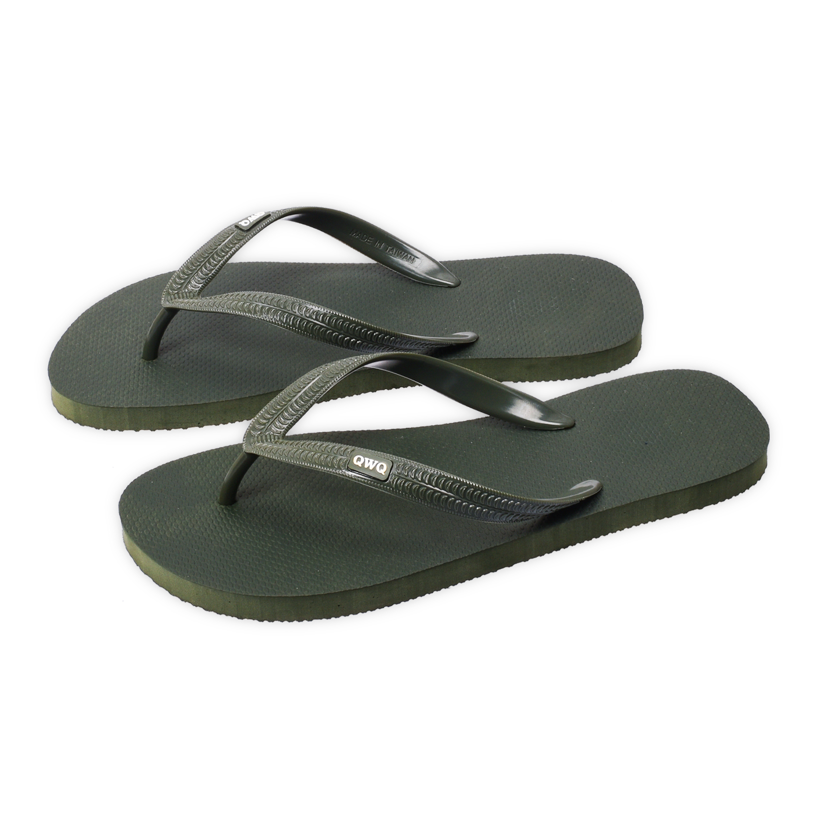 Top原創經典系列 夜幕綠 男款平底人字夾腳拖