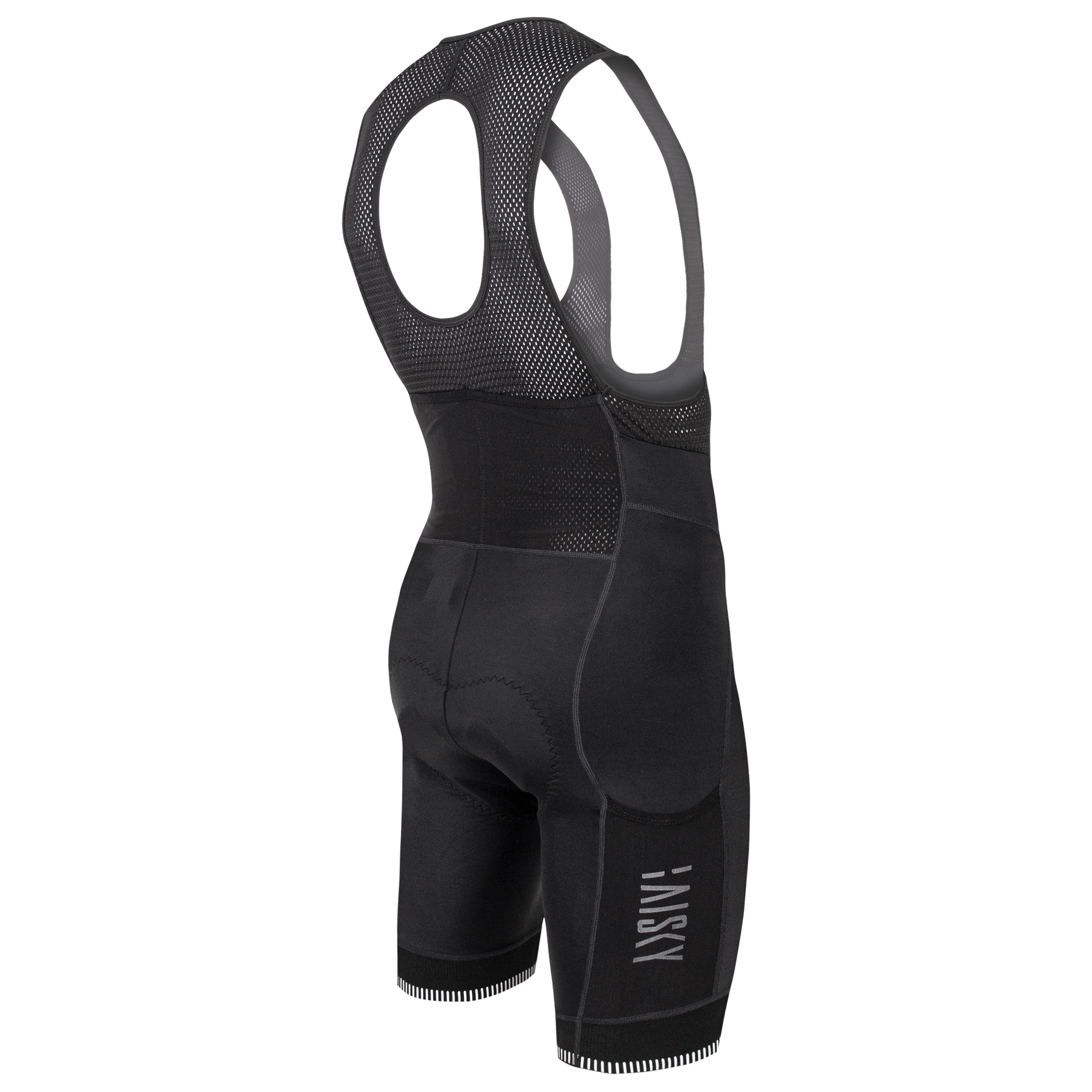 男款吊帶短褲 風洞 黑