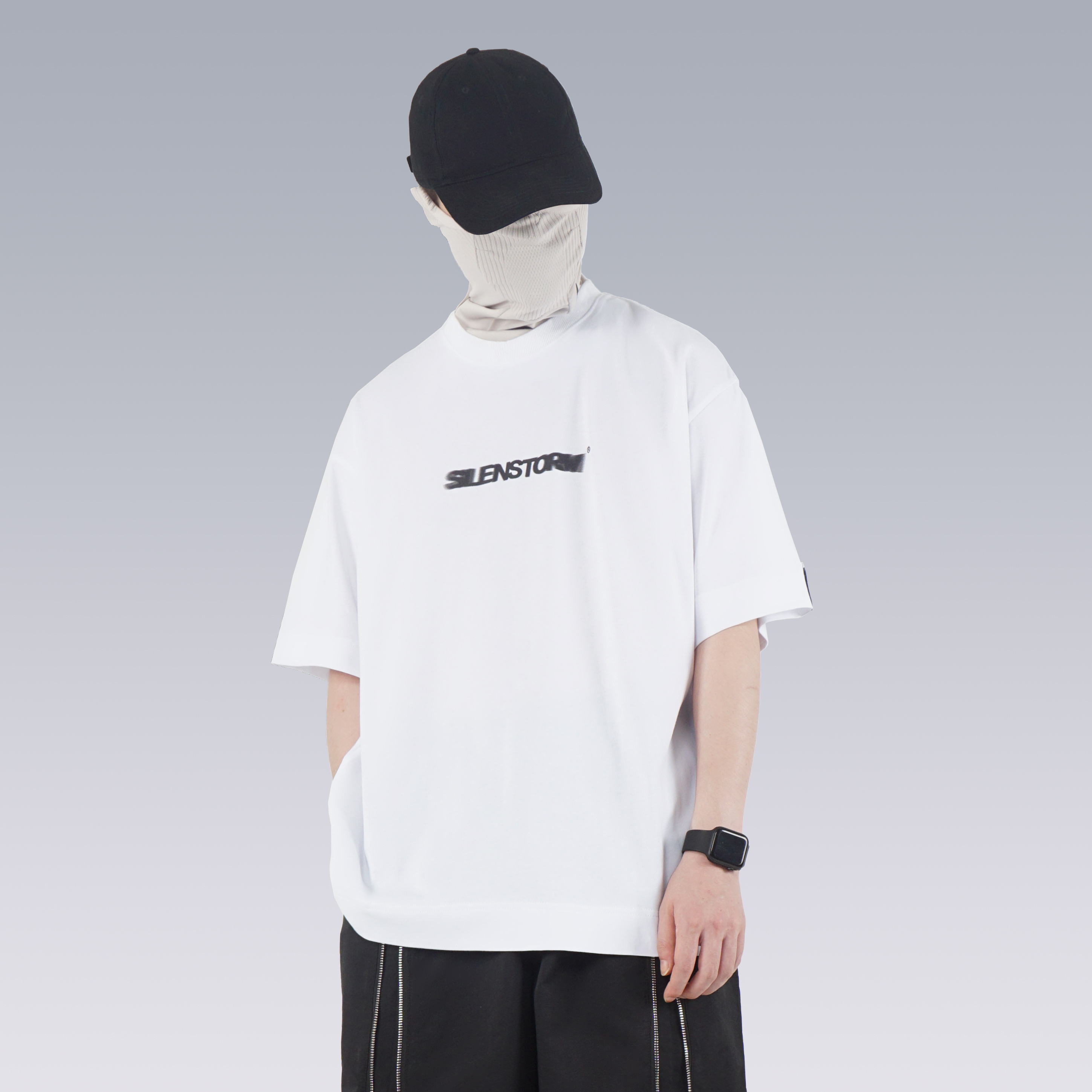 SILENSTORM 夏季三色基礎通勤圓領短袖