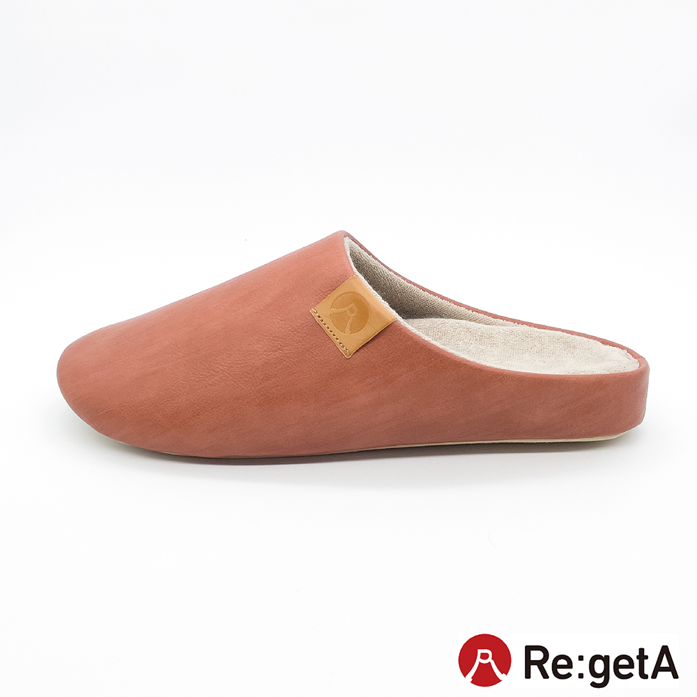 大阪樂步健康鞋Re:getA Regeppa 圓潤蓬鬆居家鞋CHR001(ORG-橘色)