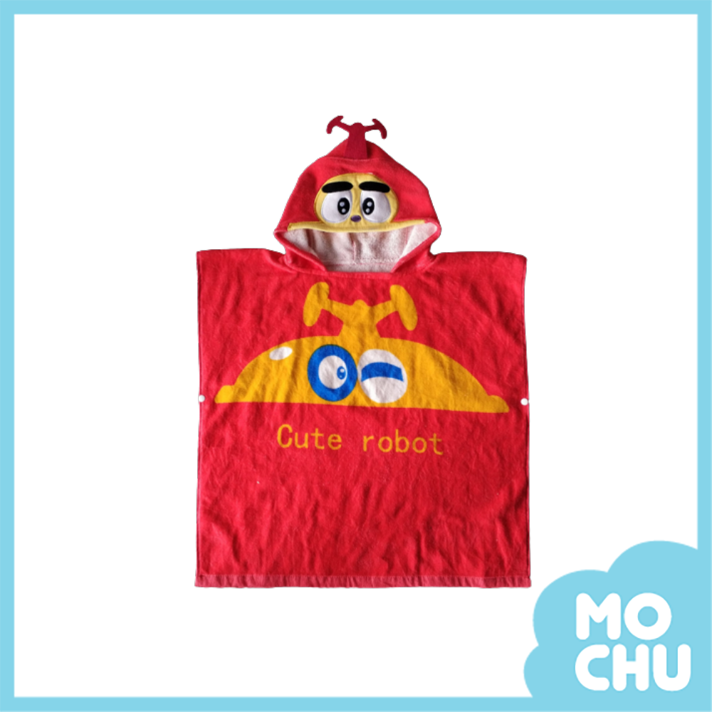 紅色卡布達浴袍