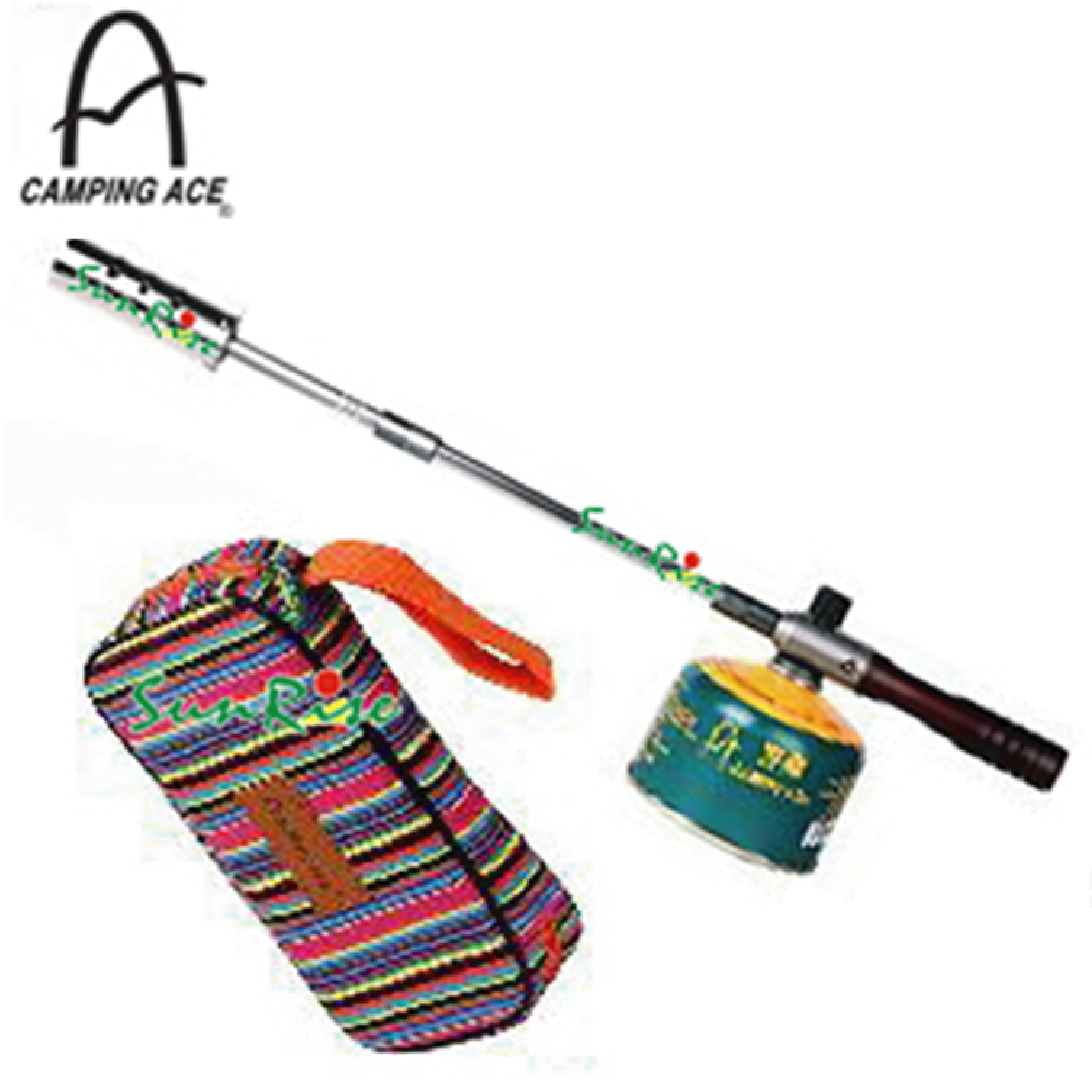 【絕版品】CAMPING ACE 野樂 巨砲噴火槍 ARC-216 大火力/360度瓦斯噴槍/露營登山/野炊/生火/烤肉 50CARC-216
