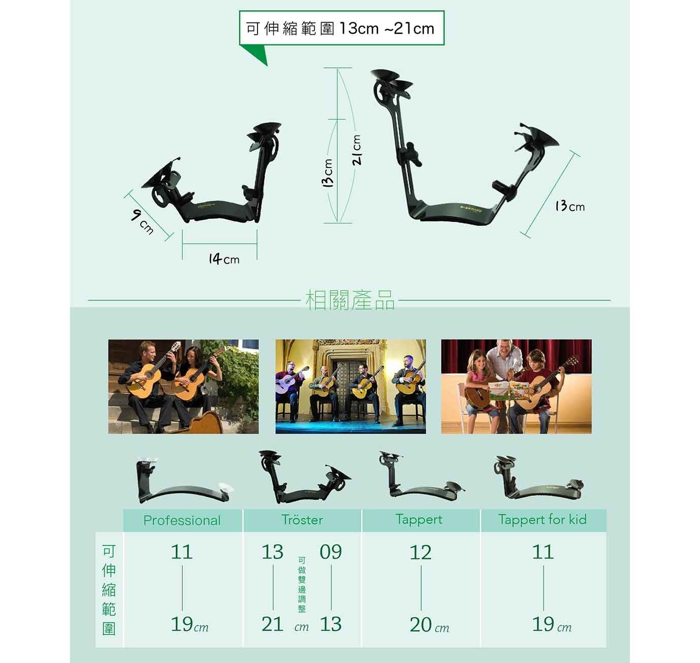 ErgoPlay Ergoplay 吉他支撐架 特別改良款 Troster 第 3 張圖片｜三峽吉他 / Bass