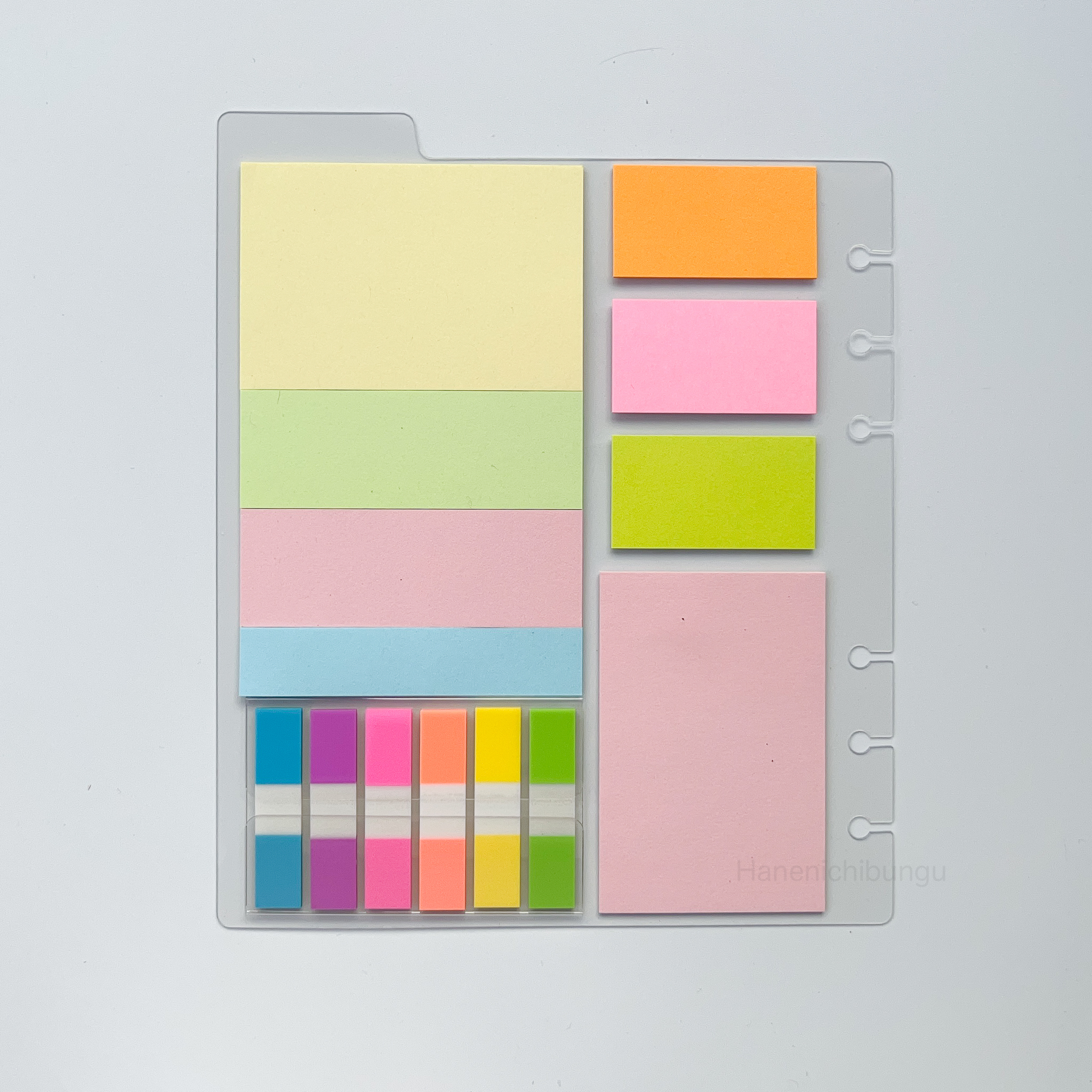 HBWA5／便利貼（六種格式、13色）
