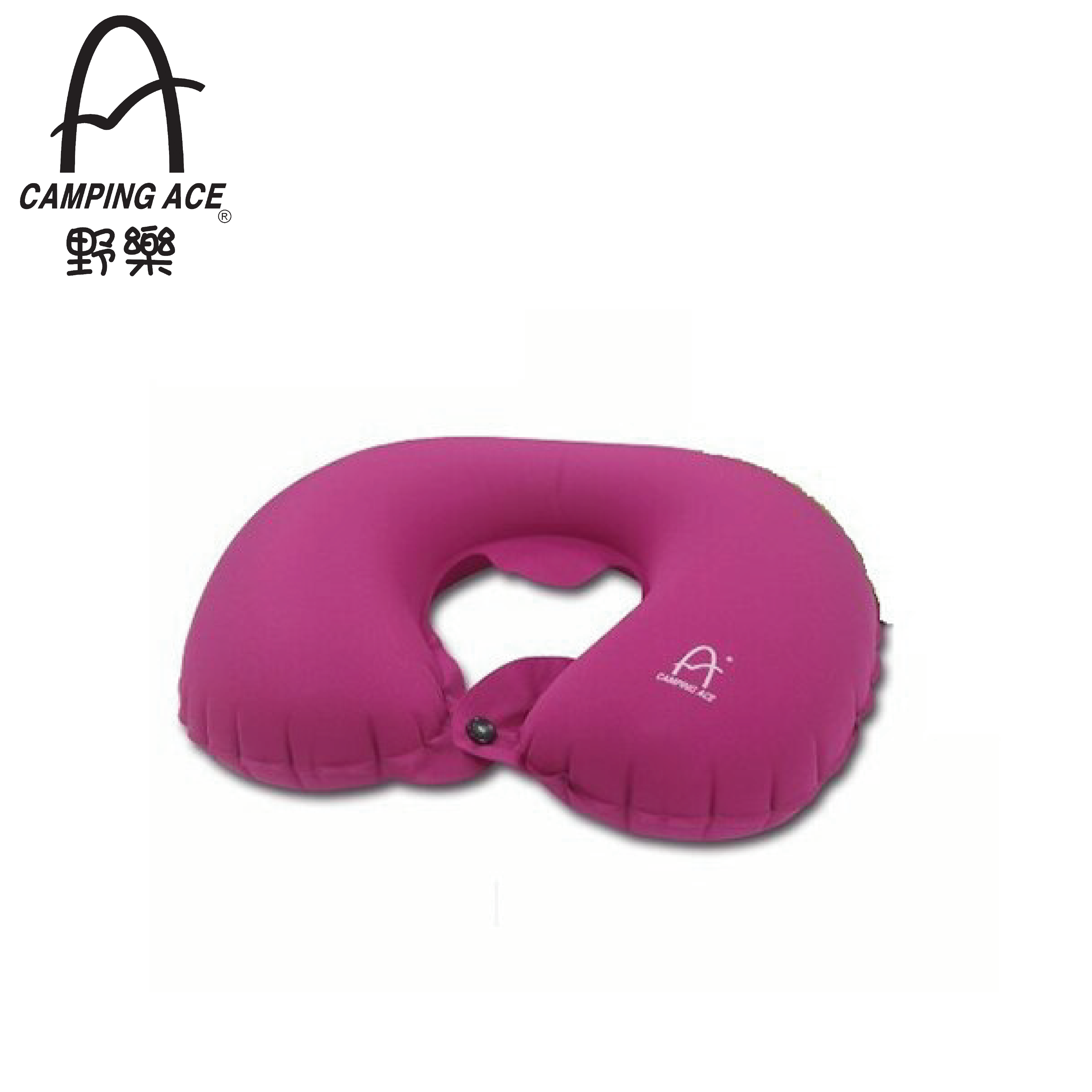 CAMPING ACE 野樂 超輕旅行充氣枕 紫 36*31*11cm 露營/登山/野餐 64CARC-230