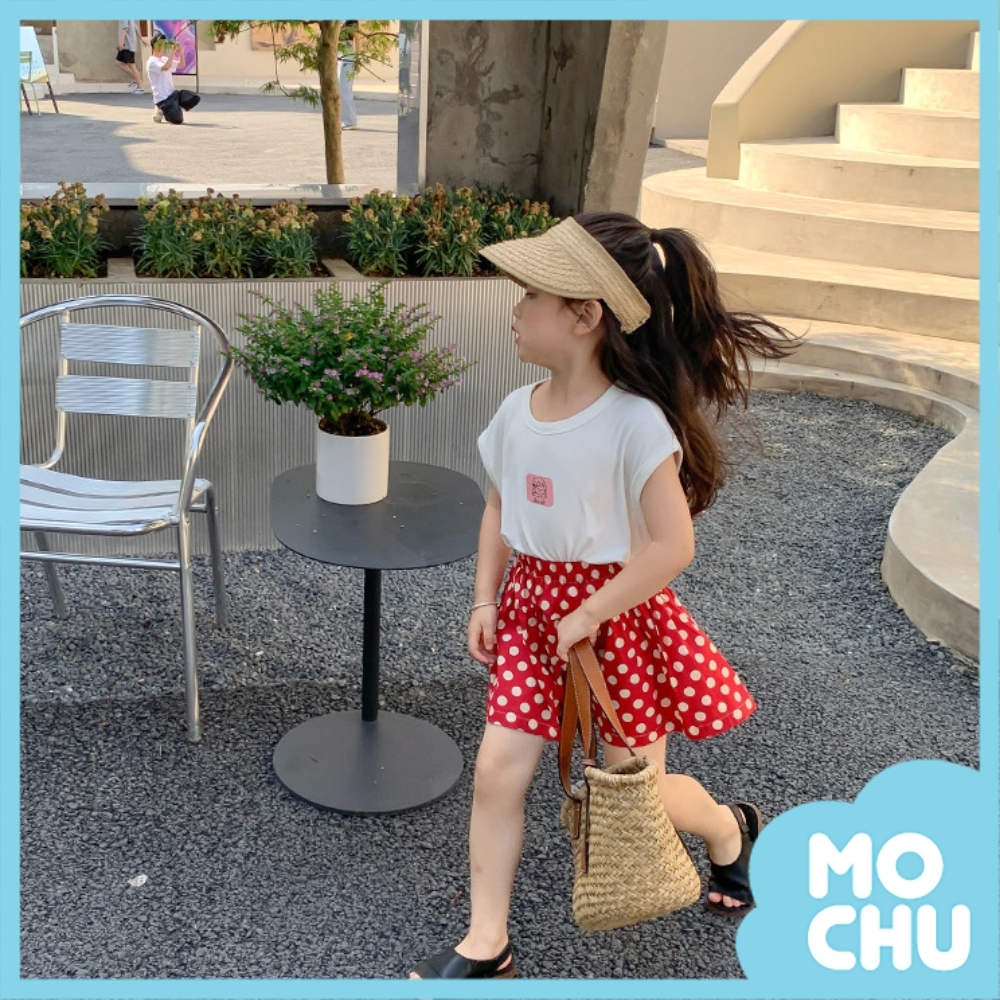 波點薄款休閒短褲(兩色)