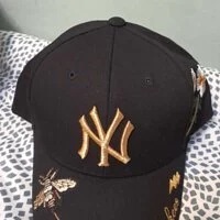 [S] MLB 32CPFN111-50L, YANKEES WITH BEE CAP,GOLD/BLACK, 8809768001081 (SMLB45)