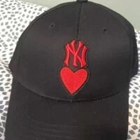 [S] MLB 3ACPH032NK0001-50BKS, YANKEES WITH HEART CAP,BLACK, 8809851139677 (SMLB46)
