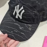[S] MLB 32CPTB011-50L TIGER CAMO BASEBALL HAT, BLACK, 8809703577787 (SMLB48)