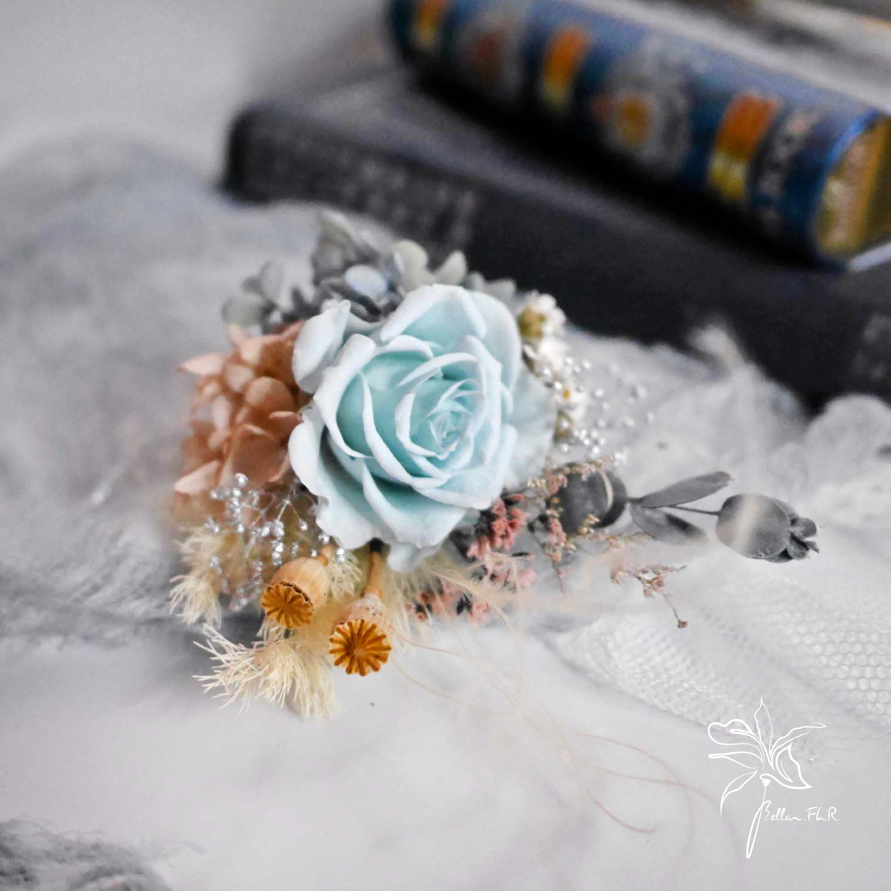 【永恆的承諾】永生玫瑰胸花