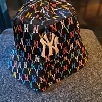 [S] MLB LOGO BUCKET HAT, BLACK MULTI, 2CPH4111-50L (SMLB54)
