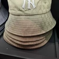 [S] MLB CLASSIC MONOGRAM JACQUARD BUCKET HAT, BEIGE, 3AHTH301NK0003-50BGS (SMLB57)