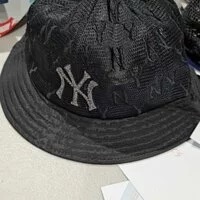 [S] MLB 72CPHN011-50L ALL- MESH DOME HAT BUNGO, BLACK, 8809703541573 (SMLB60)