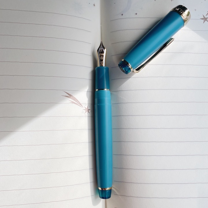 翠雨 SHIKIORI四季織 雨音系列 21K金鋼筆｜SAILOR寫樂