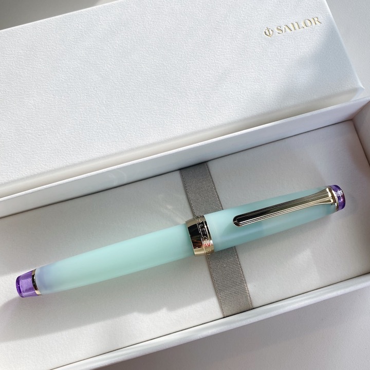 春雨 SHIKIORI四季織 雨音系列 21K金鋼筆｜SAILOR寫樂