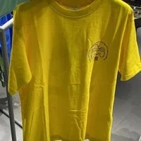 [S] MLB PLAY GAME OVER FIT SHORT SLEEVE T-SHIRT, YELLOW, 31TSN7131-50D [FINAL SALES] (SMLB63)