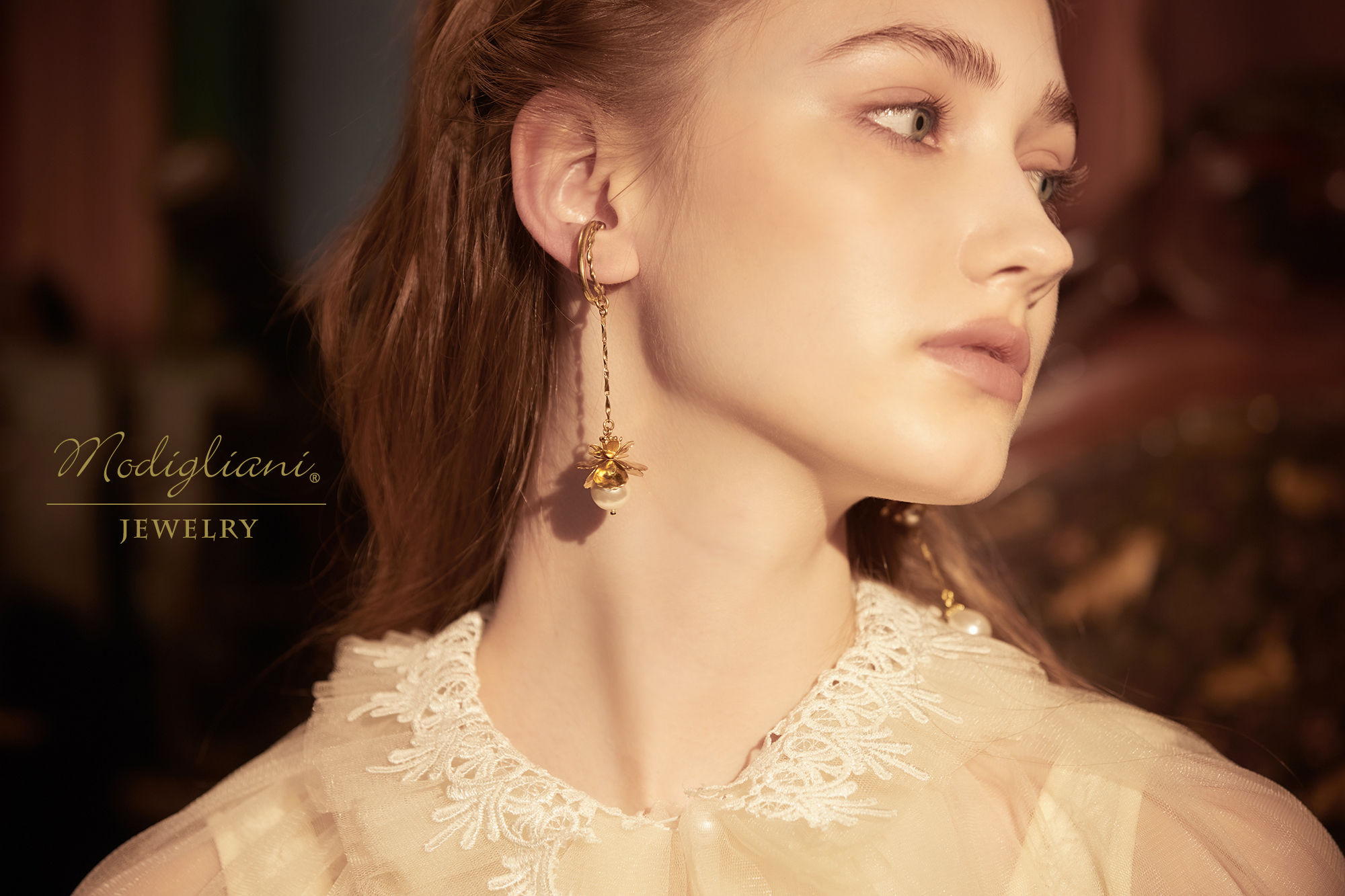 暗香綻放耳窩夾-單花款