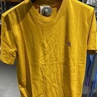 [S] MLB SMALL LOGO SHORT SLEEVE T-SHIRT,YELLOW, 31TS01131-50D FINAL SALE (SMLB67)