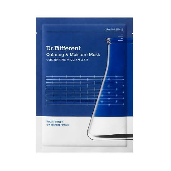 Dr.Different Calming & Moisture Mask [5PCS]