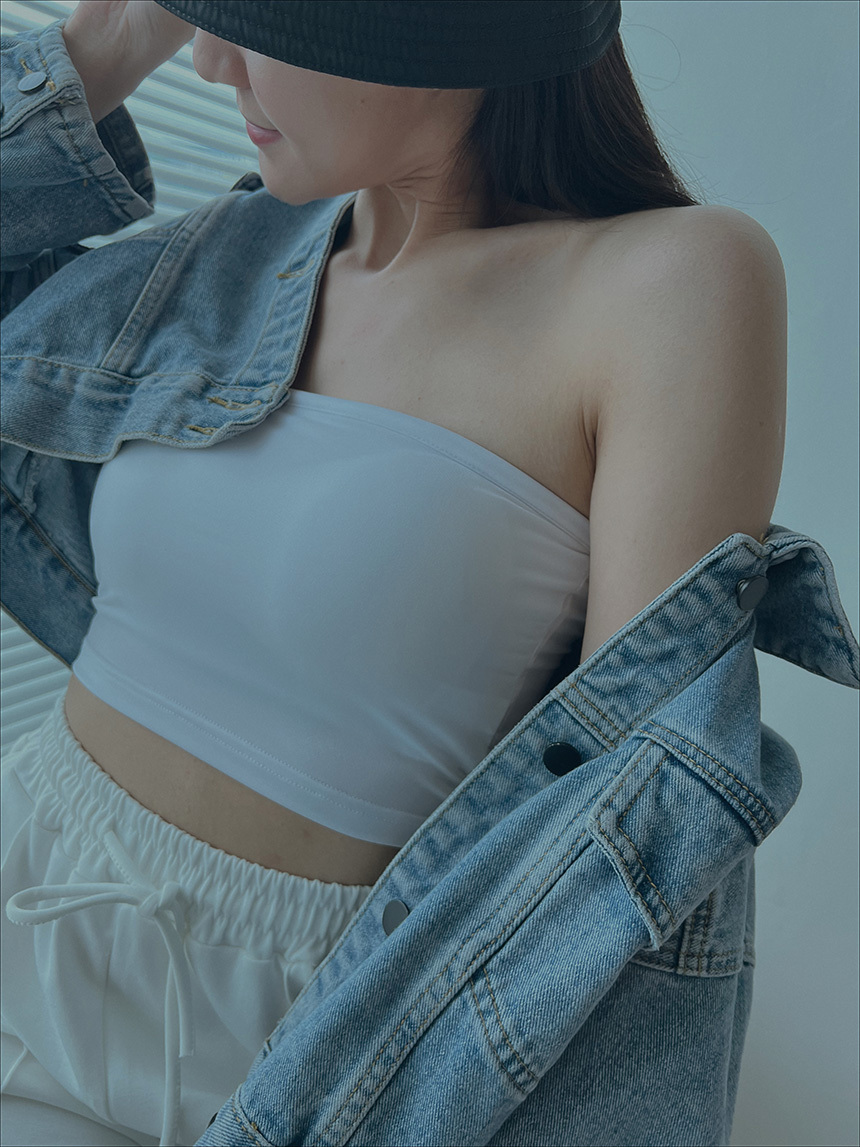 機能布平口罩杯背心*5色