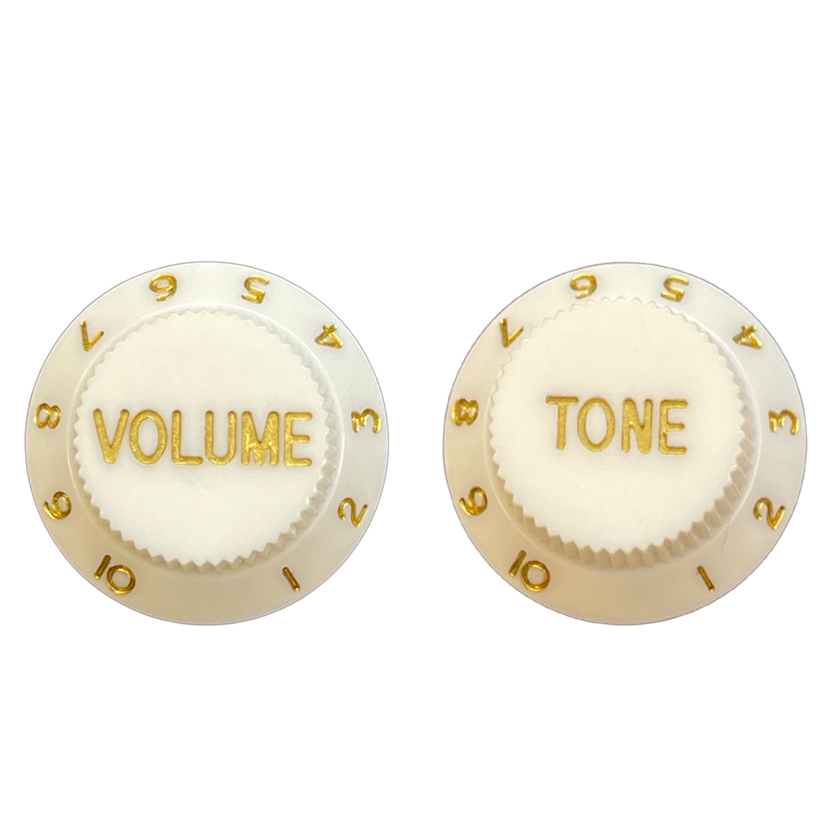 Guitar Tech WHITE 白色 Volume(音量)/Tone 旋鈕/Knob