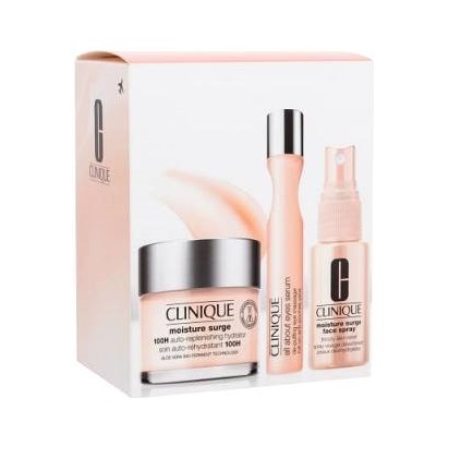 CLINIQUE - 水嫩保濕套裝: 72 小時自我修護水嫩補濕啫喱 75ml+ 眼部舒緩補濕精華 15ml+ 水嫩補濕噴霧 30ml