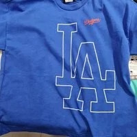 [S] MLB KIDS MEGA LOGO LA DODGERS, BLUE, 71TSST131-50V [FINAL SALE] (SMLB70)