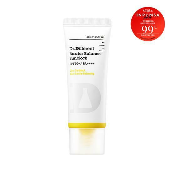 Dr.Different Barrier Balance Sunblock SPF50+ PA++++ 40ml