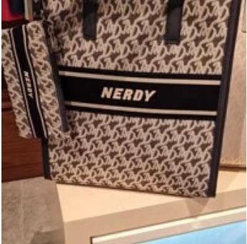 [S] NERDY MONOGRAM 2WAY CROSS BAG,NAVY, PNEF22AA051601, 8809883625186 (SN53)