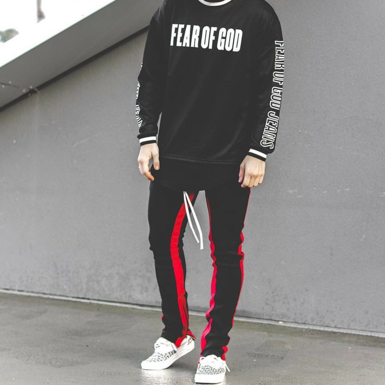 Mainline discount 【Fear of God】 5th Season 5 Font Logo