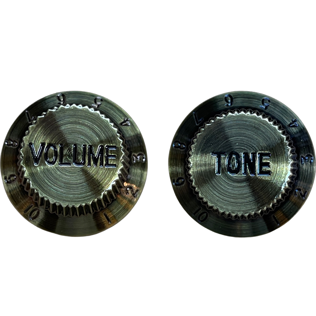 仿金屬質感 Volume(音量)/Tone 旋鈕/Knob