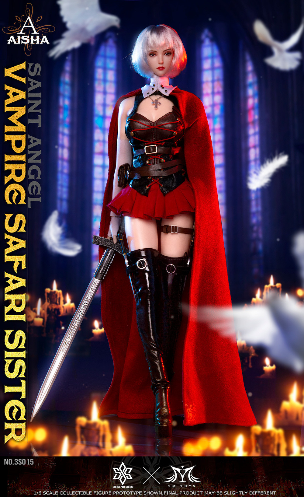 3STOYS : 1/6 吸血鬼聖獵團 - 聖女天使