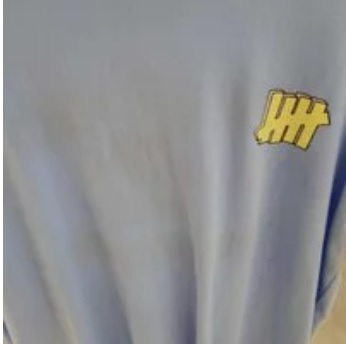 [S] UNDEFEATED ATHLETICS LOGO SHORT SLEEVE T-SHIRT,BLUE, UDF-SSTS-2103BL (SMW17)