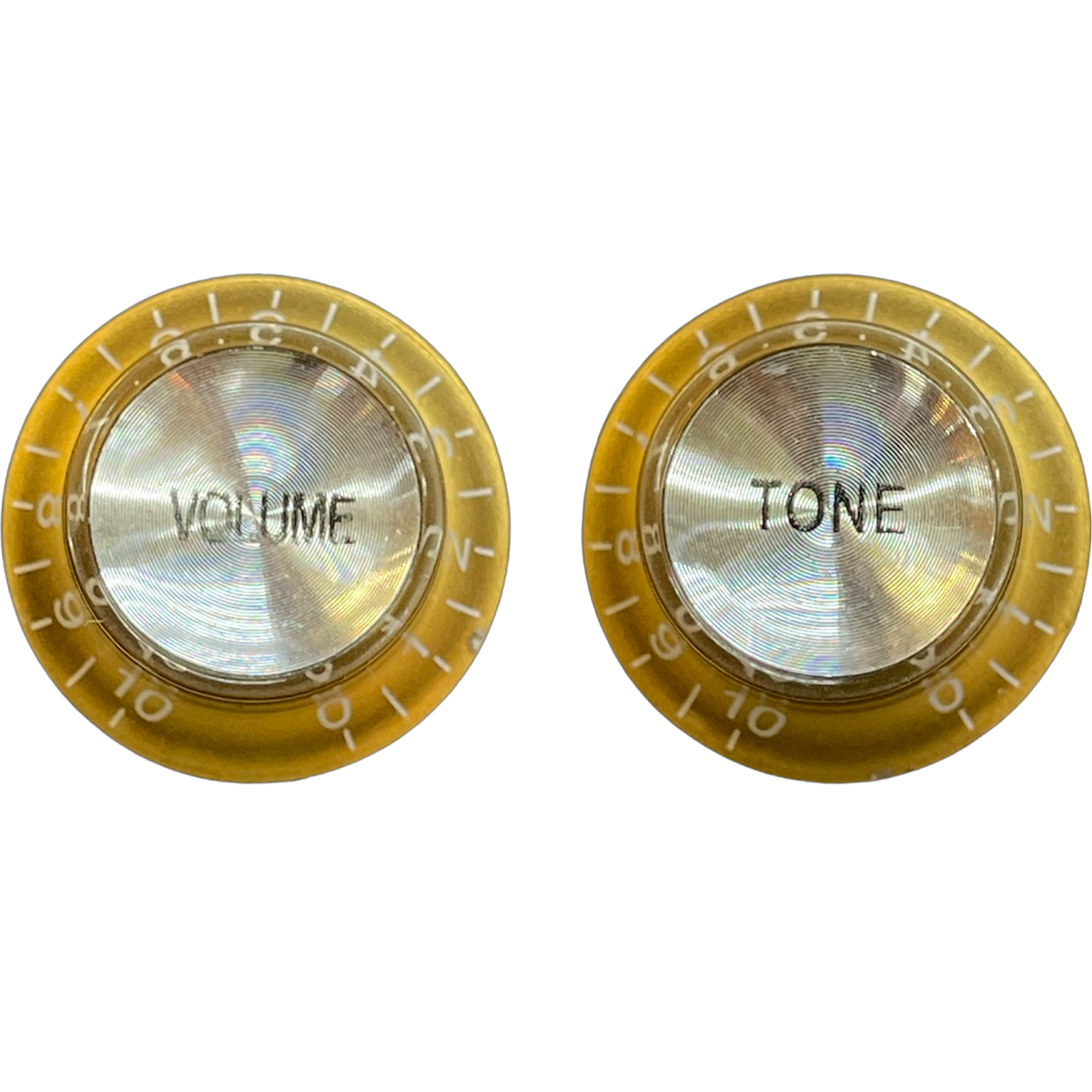 Guitar Tech TopHat 高帽型 金色 Volume(音量)/Tone 旋鈕/Knob