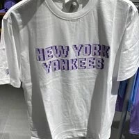 [S] MLB PLAY PIXEL LETTERING OVERFIT SHORT SLEEVE T-SHIRT,WHITE, 31TSN4131-50W (SMLB92)