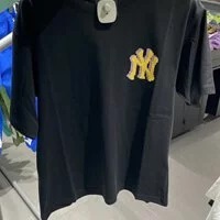 [S] MLB PIXEL LOGO OVER FIT SHORT SLEEVE TEE, BLACK, 31TSN5131-50L (SMLB94)