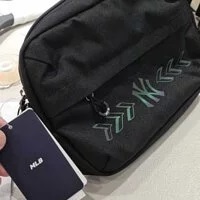 [S] MLB 72BGS2111-50L KIDS SYMBOL UTILITY WAIST BAG, BLACK, 8809773619554 (SMLB99)