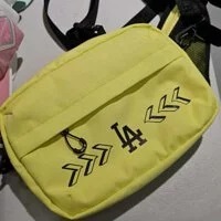 [S] MLB 72BGS2111-07Y KIDS SYMBOL UTILITY WAIST BAG, YELLOW, 8809792822140 (SMLB102)