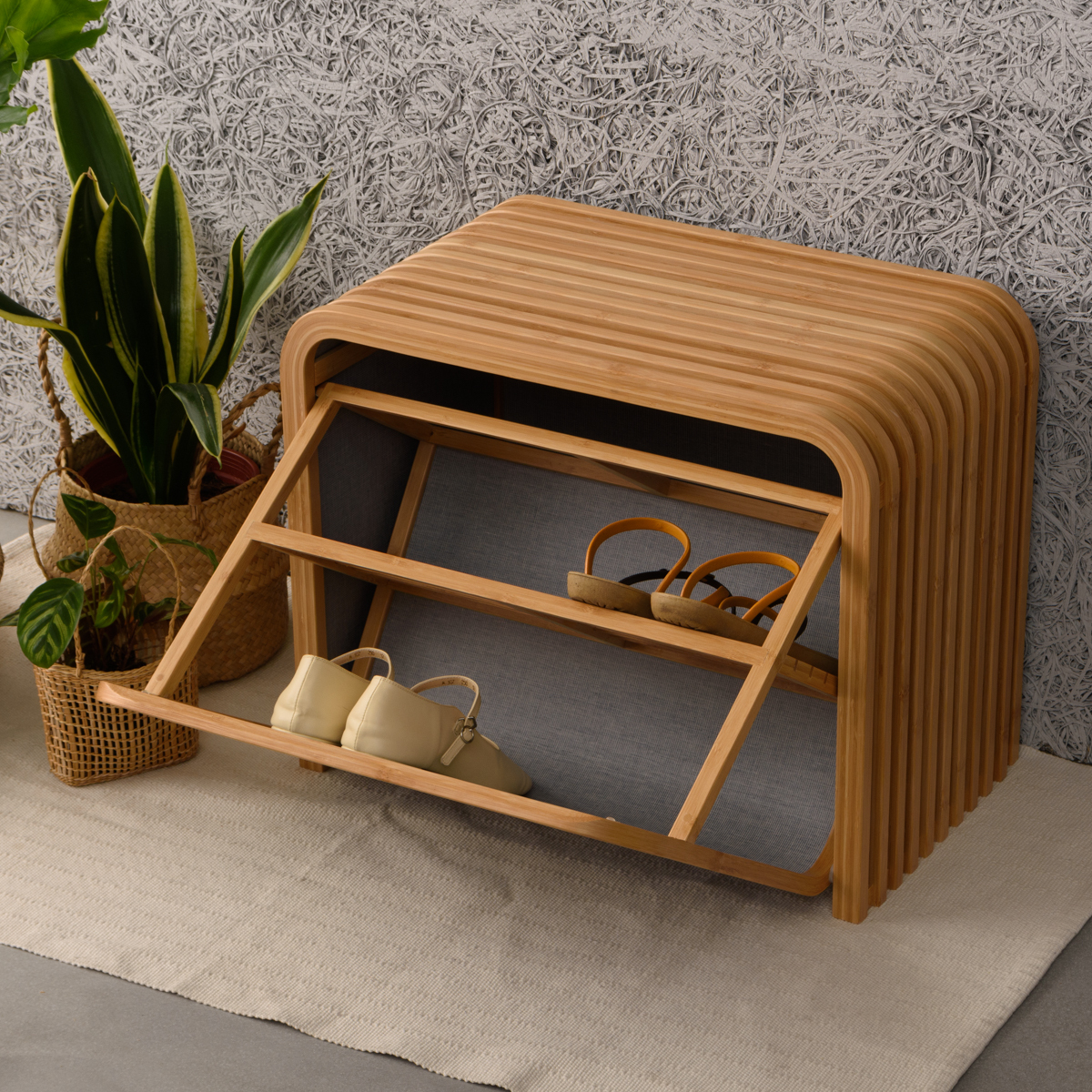 Tolin 雙層收納鞋凳 適合擺在玄關