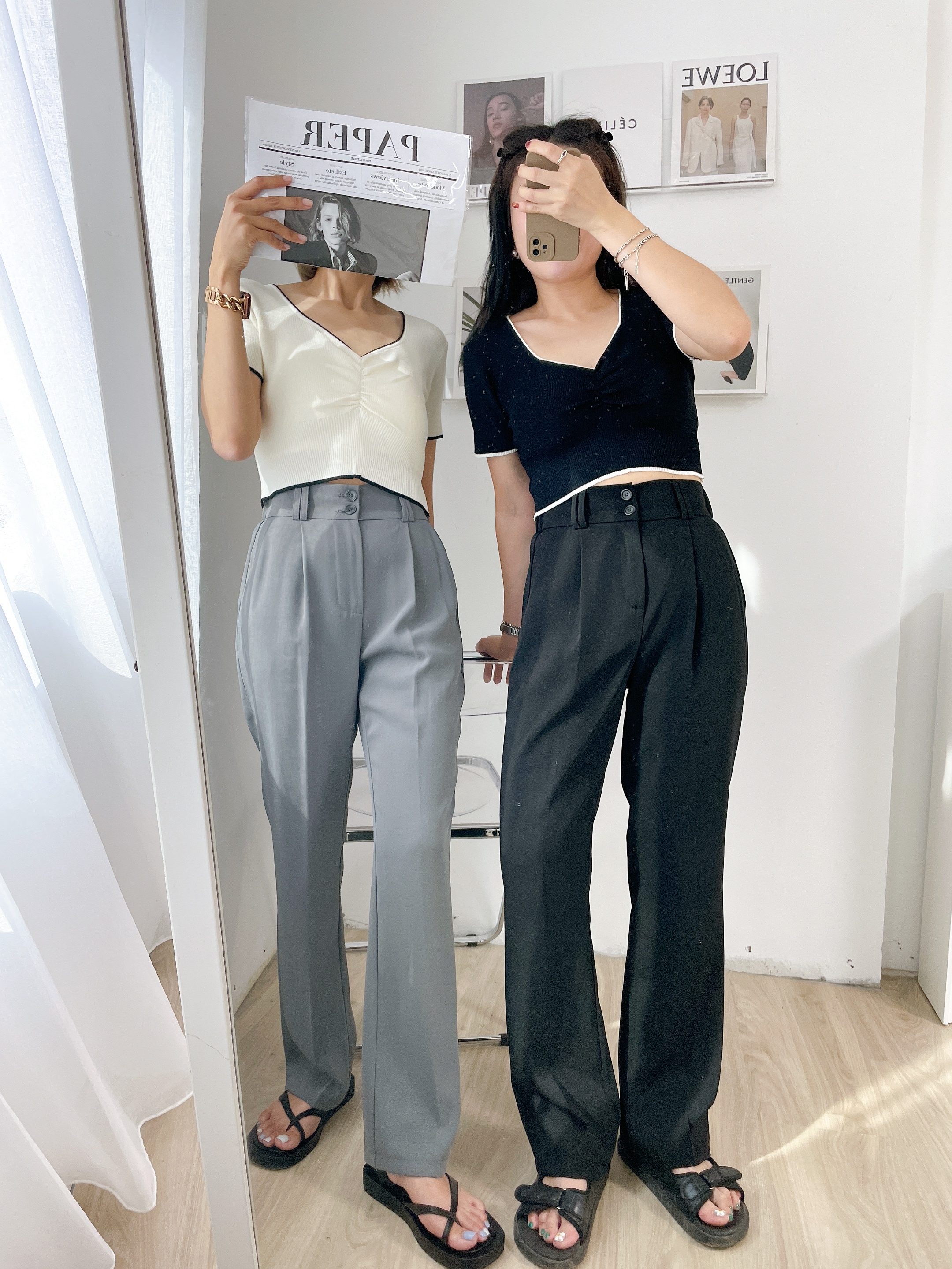 C011 改版超強自訂褲(三色)(現貨)