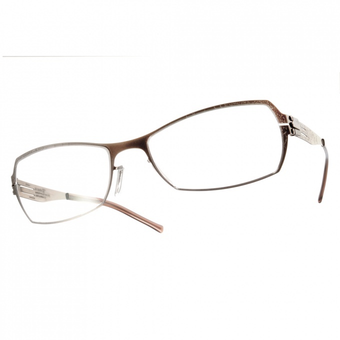 【ic! berlin】ALPENROSE BRONZE 方框光學眼鏡