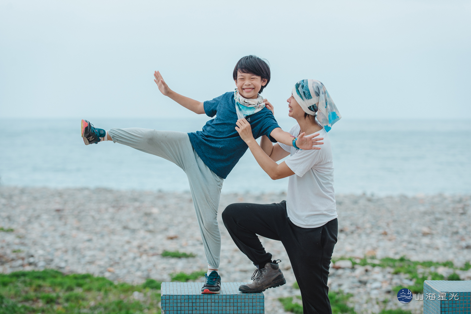 涼感紗頭巾【王傑老師授權款】