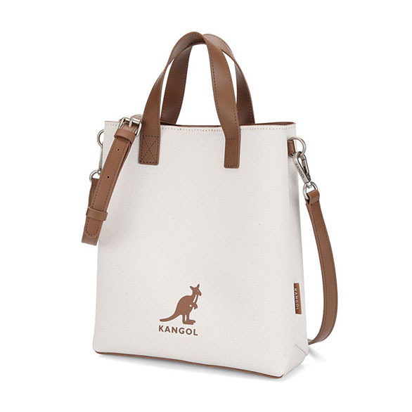 <韓國代購> KANGOL DUO CANVAS MINI SHOPPER BAG