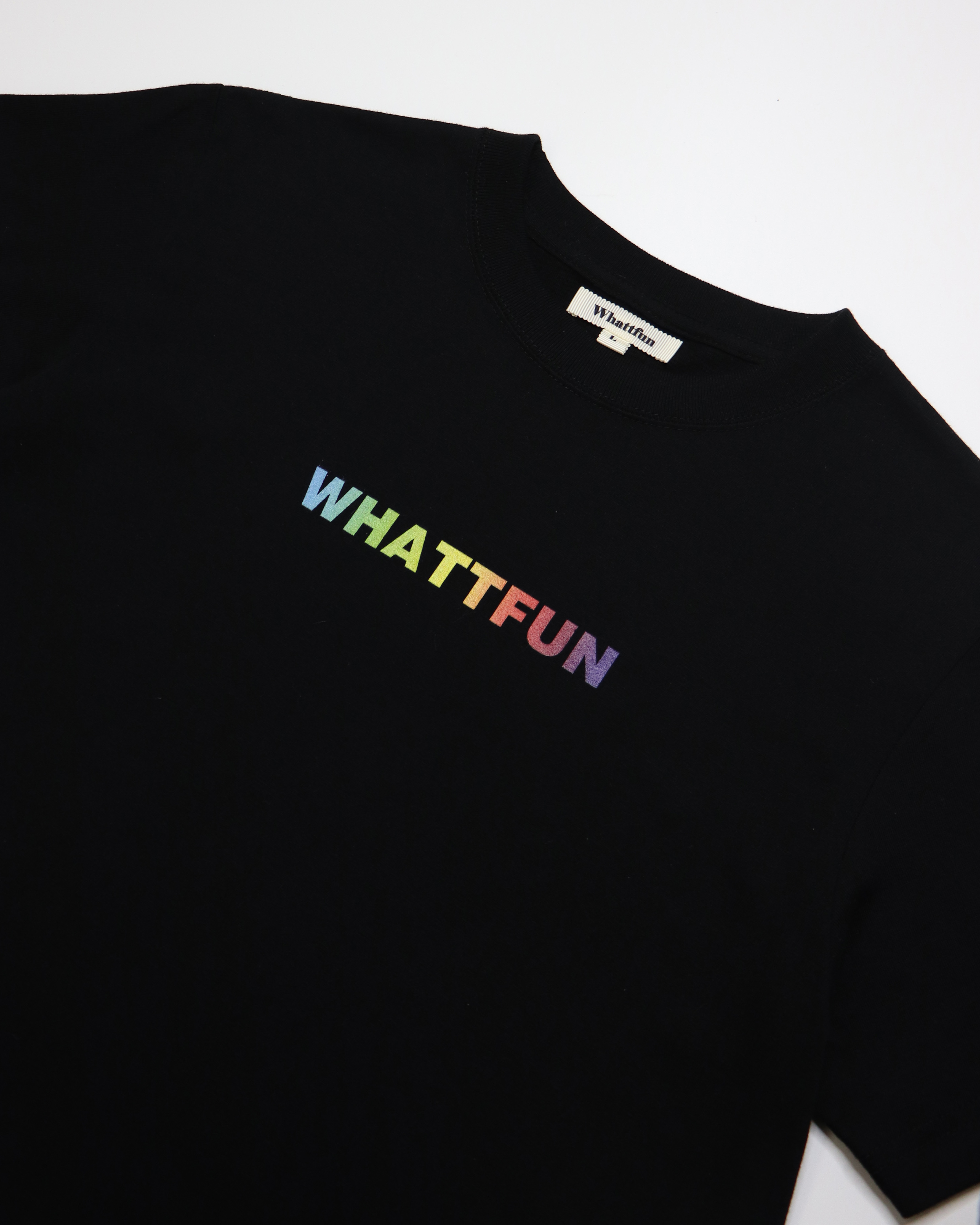 Whattfun Rainbow Print Tee