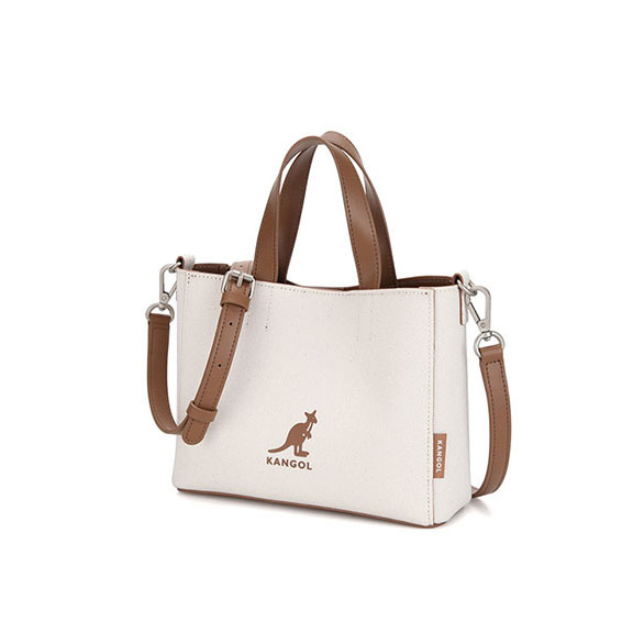 <韓國代購> KANGOL DUO CANVAS TOTE BAG