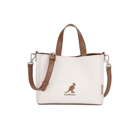 <韓國代購> KANGOL DUO CANVAS TOTE BAG